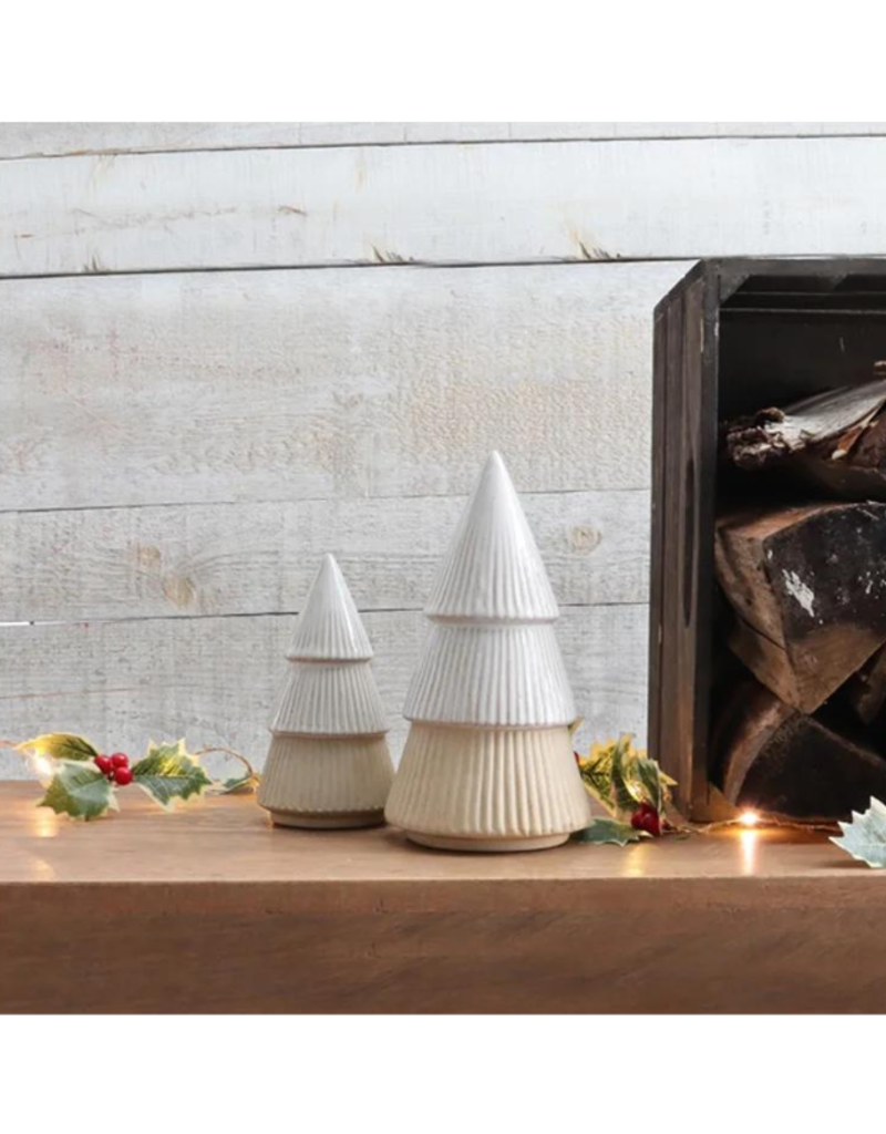Frosted Stoneware Tree