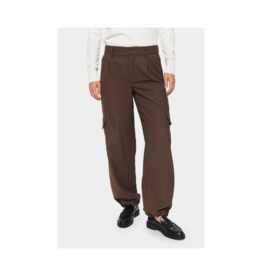 Saint Tropez Ceeza Pant in Chocolate Brown by Saint Tropez