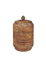 Large Cedar Storage Jar