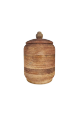 Small Cedar Storage Jar