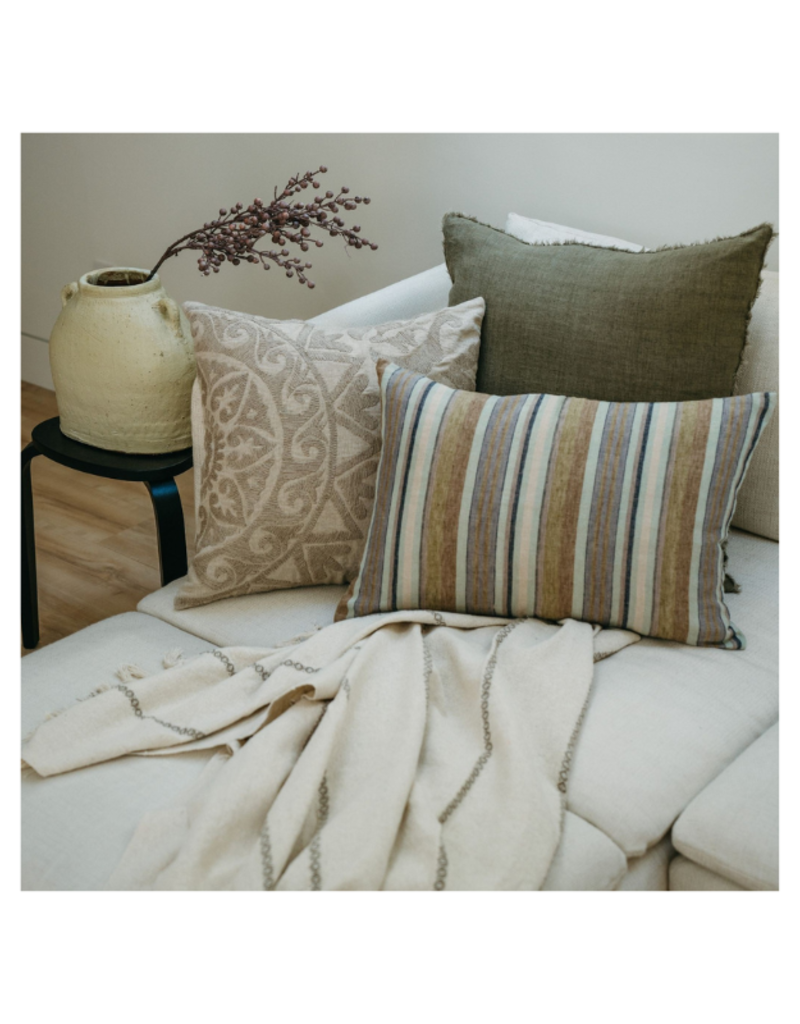Indaba Trading Seychelles Linen Pillow 16x24