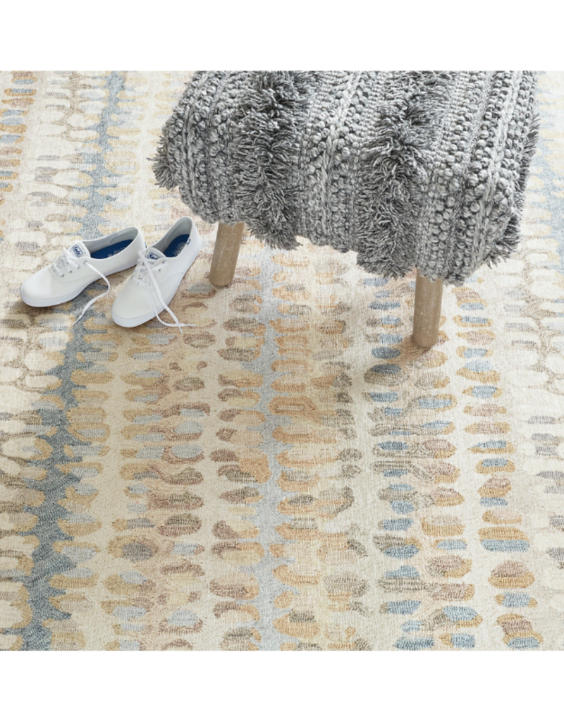 Dash & Albert Dash & Albert Machine Washable Paint Chip Natural Rug in 4x6