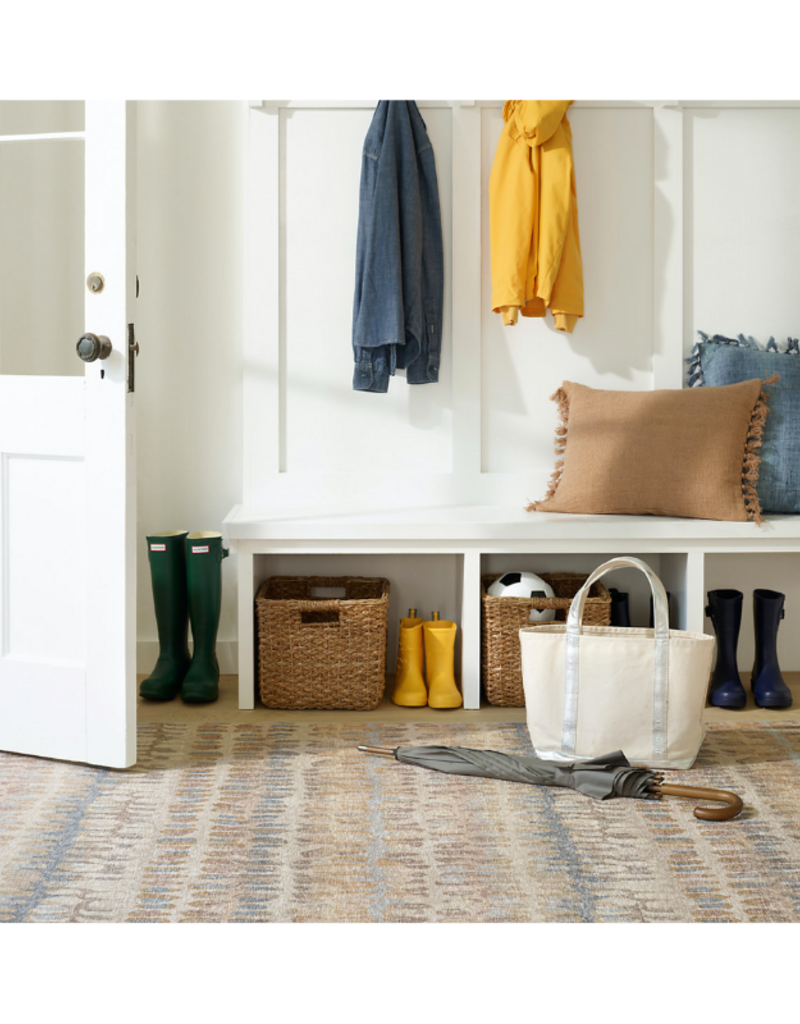 Dash & Albert Dash & Albert Machine Washable Paint Chip Natural Rug in 4x6