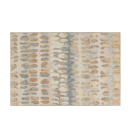 Dash & Albert Dash & Albert Machine Washable Paint Chip Natural Rug in 4x6