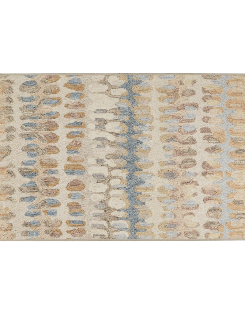 Dash & Albert Dash & Albert Machine Washable Paint Chip Natural Rug in 4x6