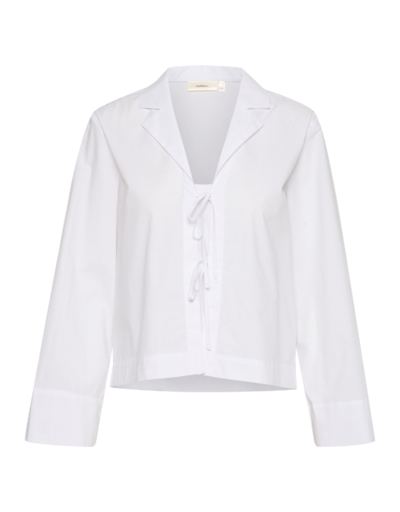 IW Helve Cropped Blouse Pure White - The Art of Home