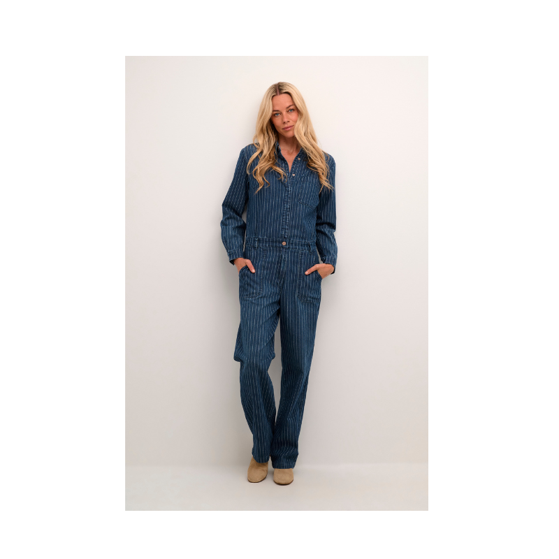 Muro Denim Jumpsuit Blue