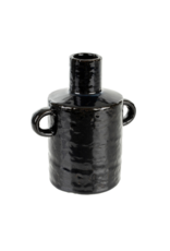Indaba Trading Tubac Medium Vase in Midnight