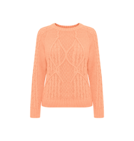 b.young Olgi Pullover in Shell Pink by b.young