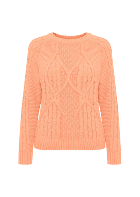 b.young LAST ONE - XXL - Olgi Pullover in Shell Pink by b.young