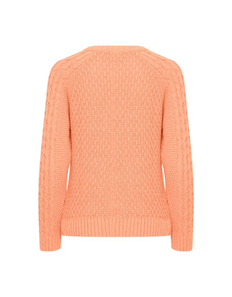 b.young LAST ONE - XXL - Olgi Pullover in Shell Pink by b.young