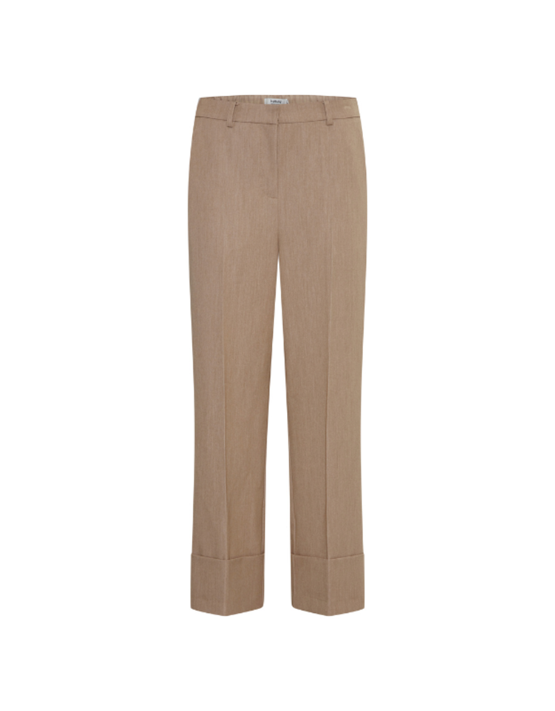 b.young Ellan Cuff Pant in Tiger's Eye Melange by b.young