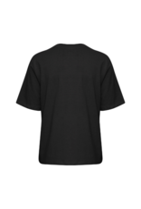 b.young Trollo Crew Neck Tee in Black by b.young