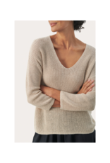 Part Two Etrona Pullover in Natural Linen by Part Two