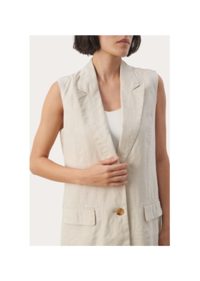 Part Two Enyo Vest in French Oak by Part Two