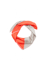 ICHI Dovia Scarf in Hot Coral by ICHI