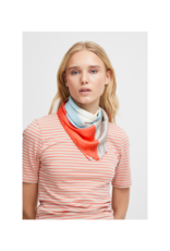 ICHI Dovia Scarf in Hot Coral by ICHI