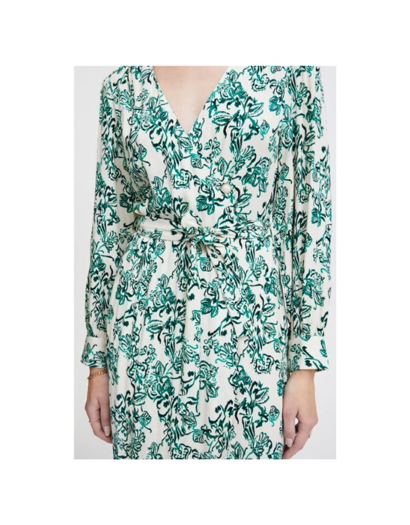 Rosie Dress in Pepper Green by  Atelier Rêve