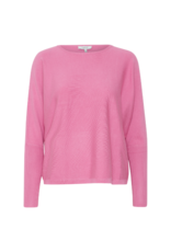 b.young Orla Bat Pullover in Super Pink by b.young