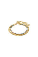 PILGRIM Reign 2in1 Bracelet in Gold by Pilgrim