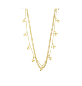 PILGRIM Riko 2in1 Necklace in Gold by Pilgrim