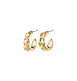 PILGRIM Rani Earrings in Gold by Pilgrim