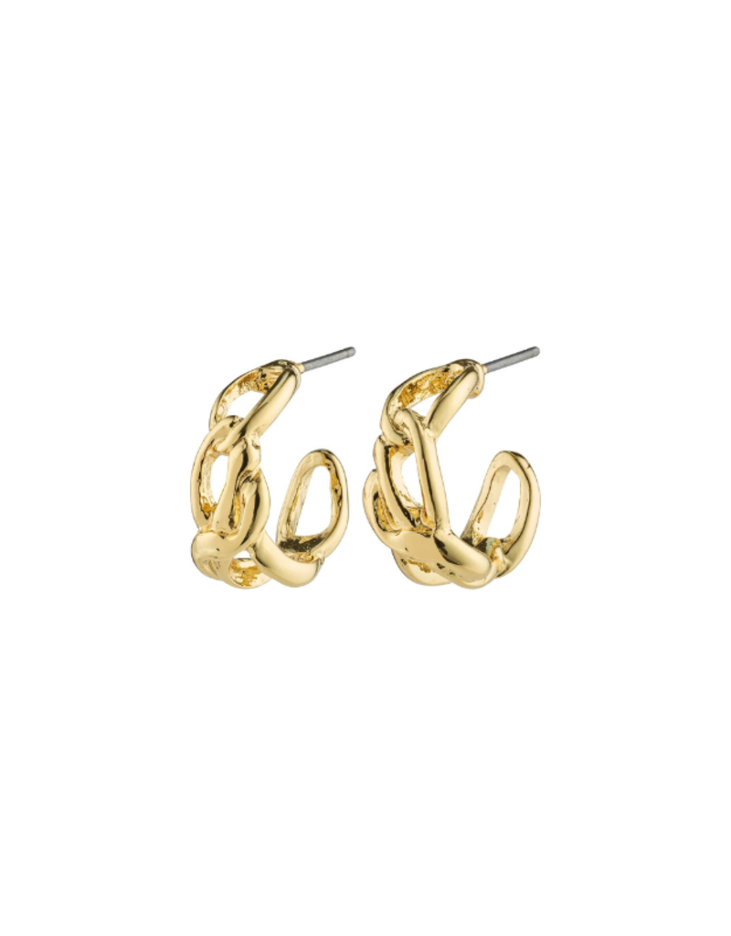 PILGRIM Rani Earrings in Gold by Pilgrim