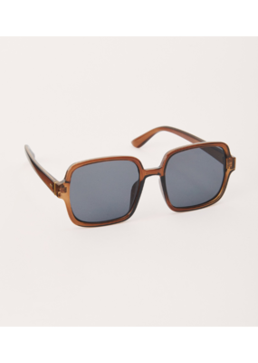 Part Two Saida Sunglasses in Brown Olive by Part Two