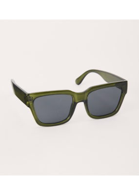 Part Two Safine Sunglasses in Deep Lichen Green by Part Two