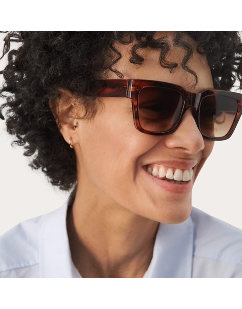 Part Two Safine Sunglasses in Brown Gradient by Part Two