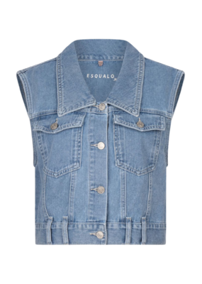 Esqualo Gilet Denim Vest by Esqualo