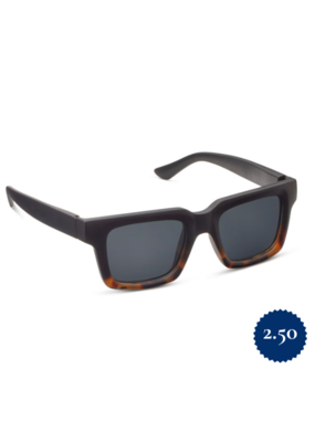 Peepers Peepers Sunglasses Dax Black Tortoise 2.50 Readers