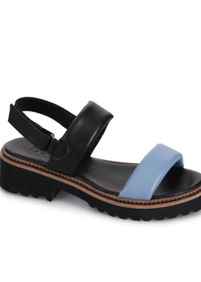 Bueno Amari Platform Sandal in Denim by Bueno