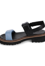 Bueno LAST ONE - SIZE 37 - Amari Platform Sandal in Denim by Bueno