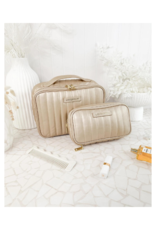 Louenhide Maggie Rosie Cosmetic Set in Champagne by Louenhide
