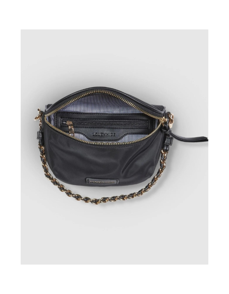 Louenhide Halsey Nylon Sling Bag in Black by Louenhide