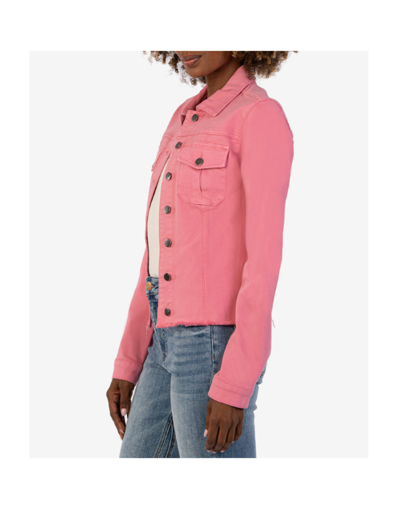 Kut from the Kloth Kara Jacket in Plush Pink by Kut from the Kloth