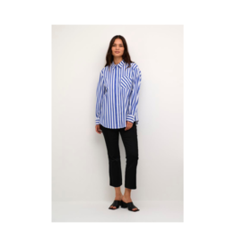 Culture Regina Blue & White Stripe Shirt by Culture