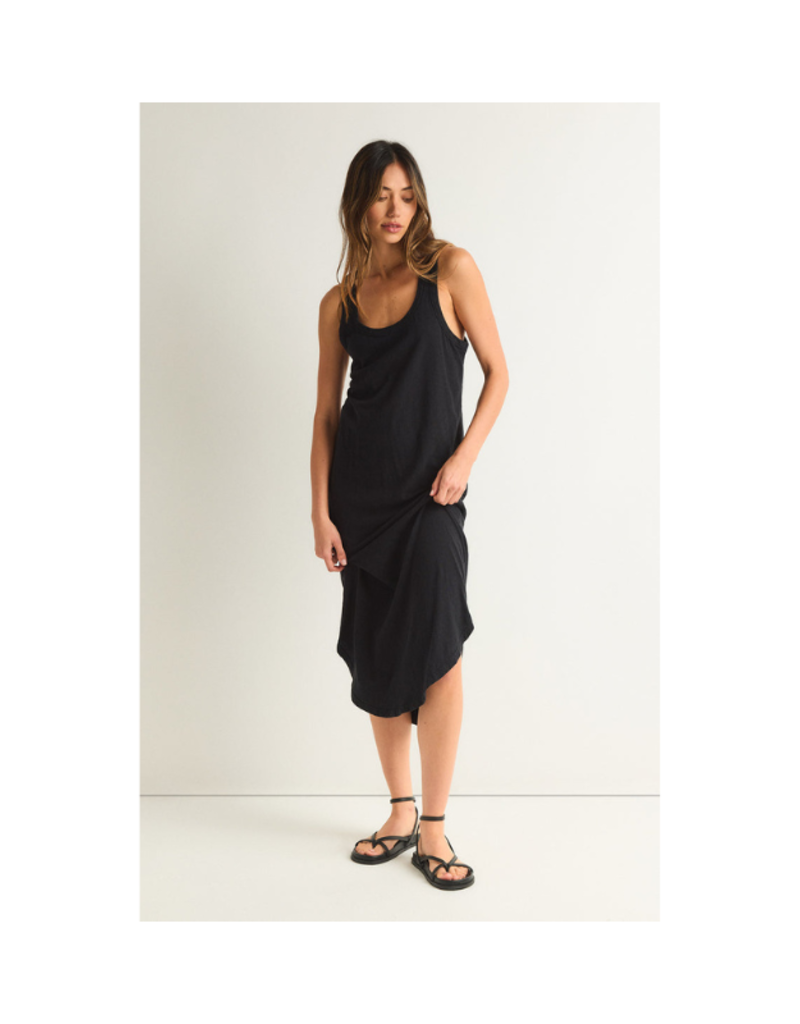 z supply Easy Going Cotton Dress in Black by Z Supply