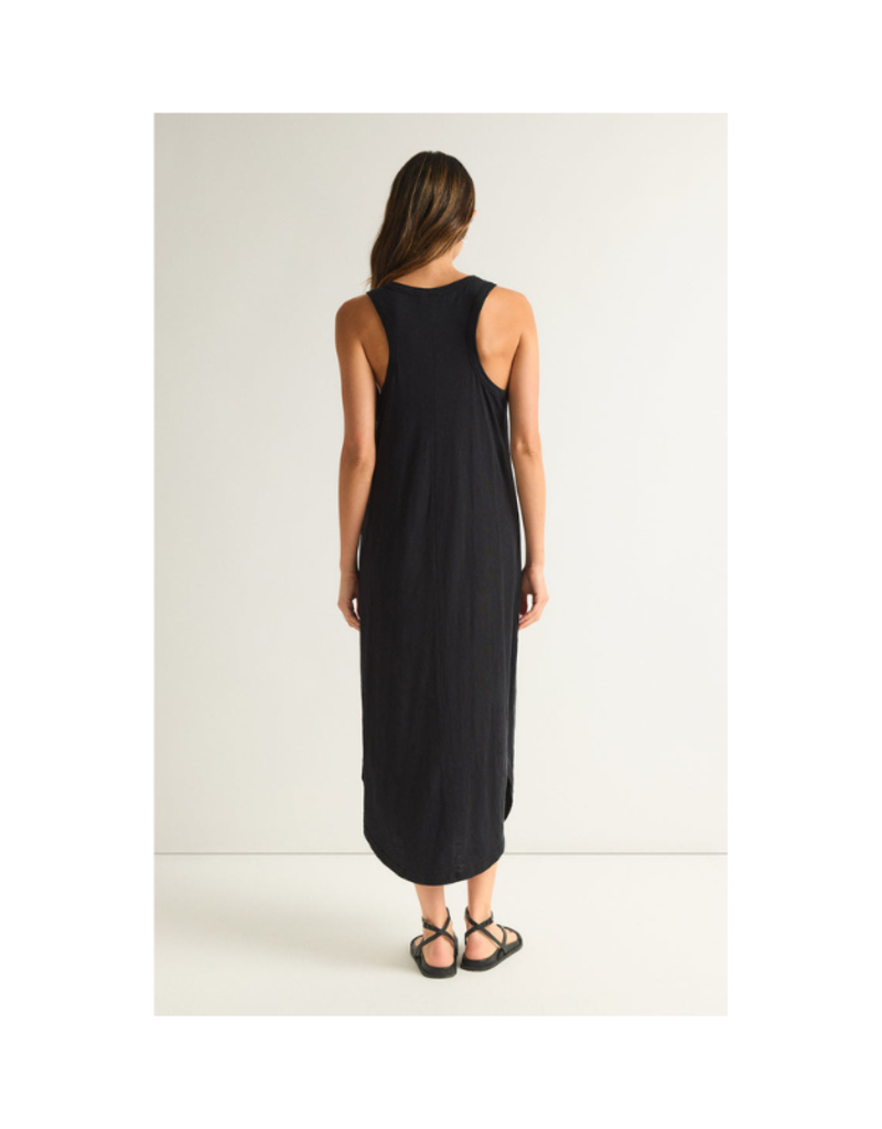 z supply Easy Going Cotton Dress in Black by Z Supply