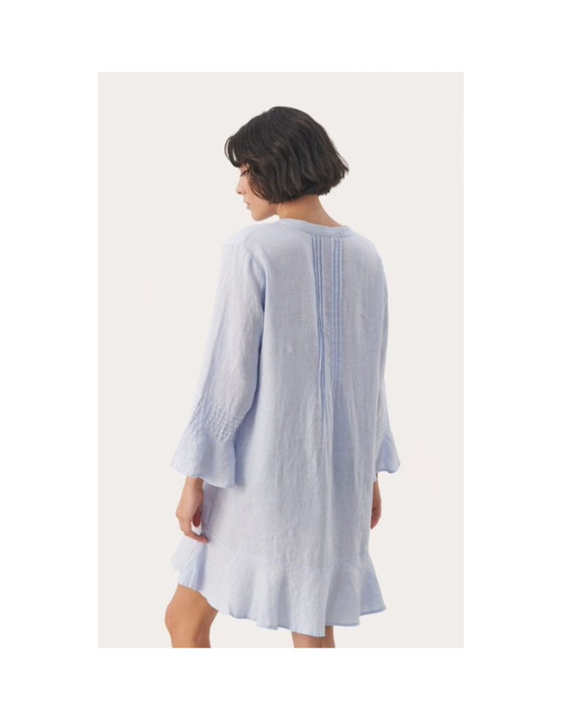 Part Two Etena Dress in Heather Blue by Part Two