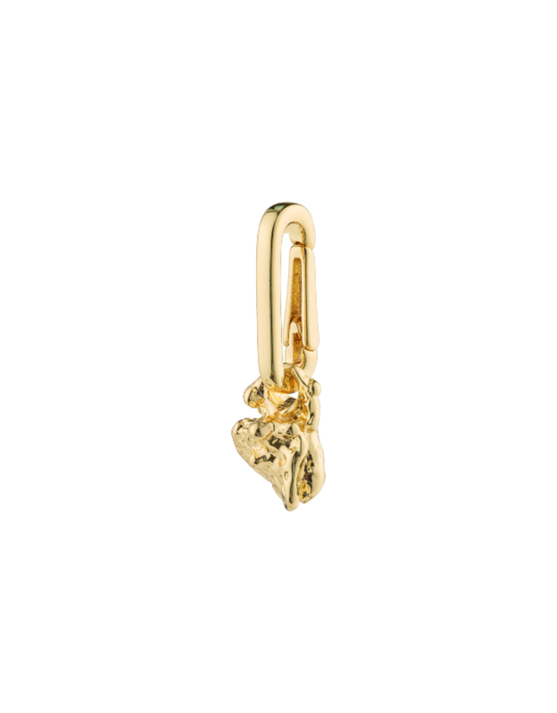 PILGRIM Stone Charm in Gold by Pilgrim