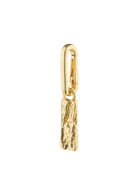 PILGRIM Tag Charm in Gold by Pilgrim