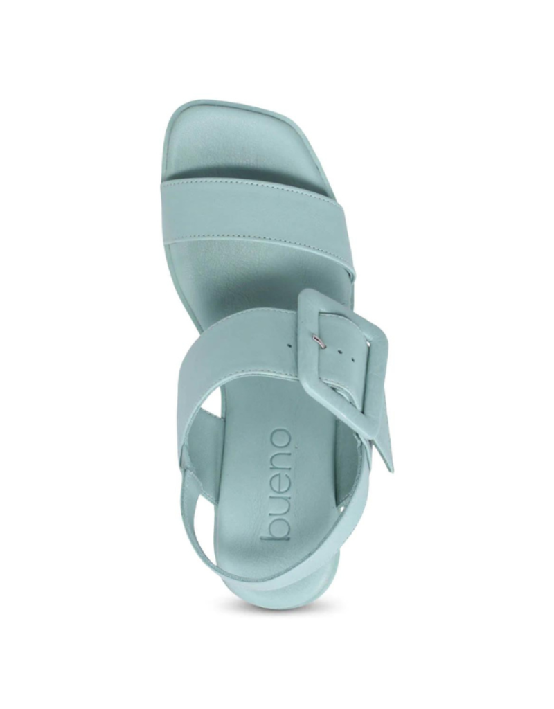 Bueno LAST ONE - SIZE 40 - Felicity Wedge Sandal in Seafoam by Bueno