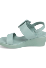 Bueno LAST ONE - SIZE 40 - Felicity Wedge Sandal in Seafoam by Bueno