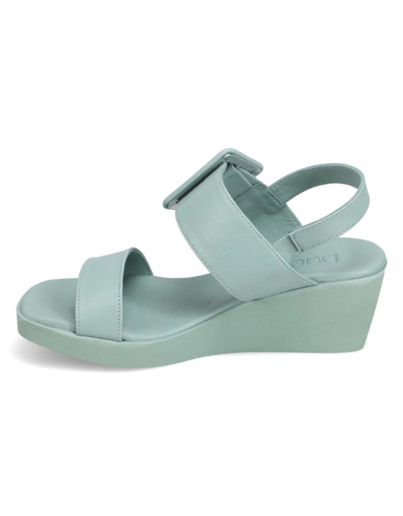 Bueno LAST ONE - SIZE 40 - Felicity Wedge Sandal in Seafoam by Bueno