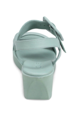Bueno LAST ONE - SIZE 40 - Felicity Wedge Sandal in Seafoam by Bueno