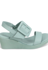 Bueno LAST ONE - SIZE 40 - Felicity Wedge Sandal in Seafoam by Bueno
