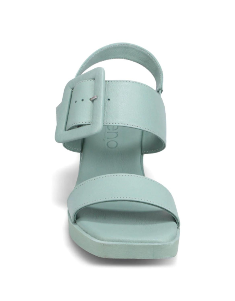 Bueno LAST ONE - SIZE 40 - Felicity Wedge Sandal in Seafoam by Bueno