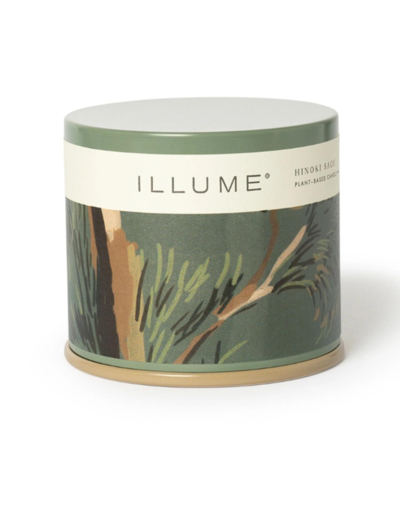 Illume Illume Hinoki Sage Vanity Large Tin Candle